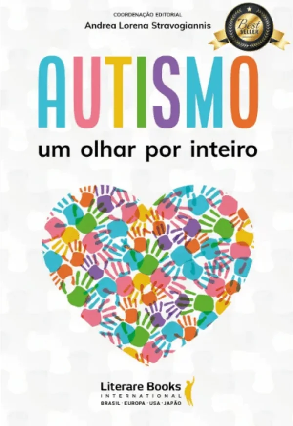 Capa do livro Autismo: um olhar por inteiro, da Literare Books
